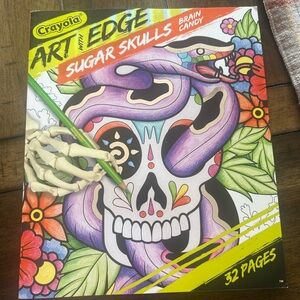 Crayola Art with Edge Sugar Skulls Brain Candy